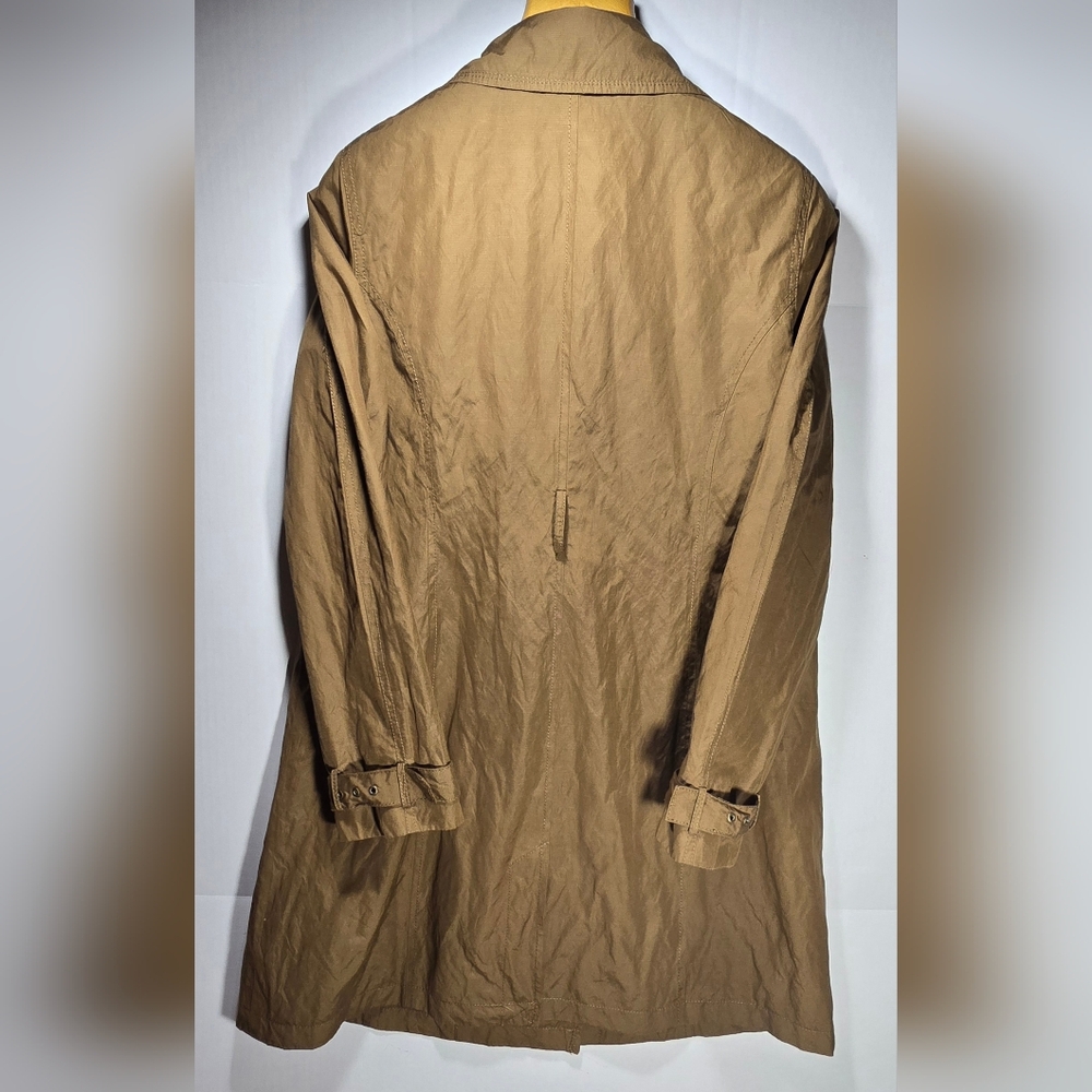 Mossimo Trench Coat Large In A Copper Brown Color Western Duster Style - Picture 2 of 9